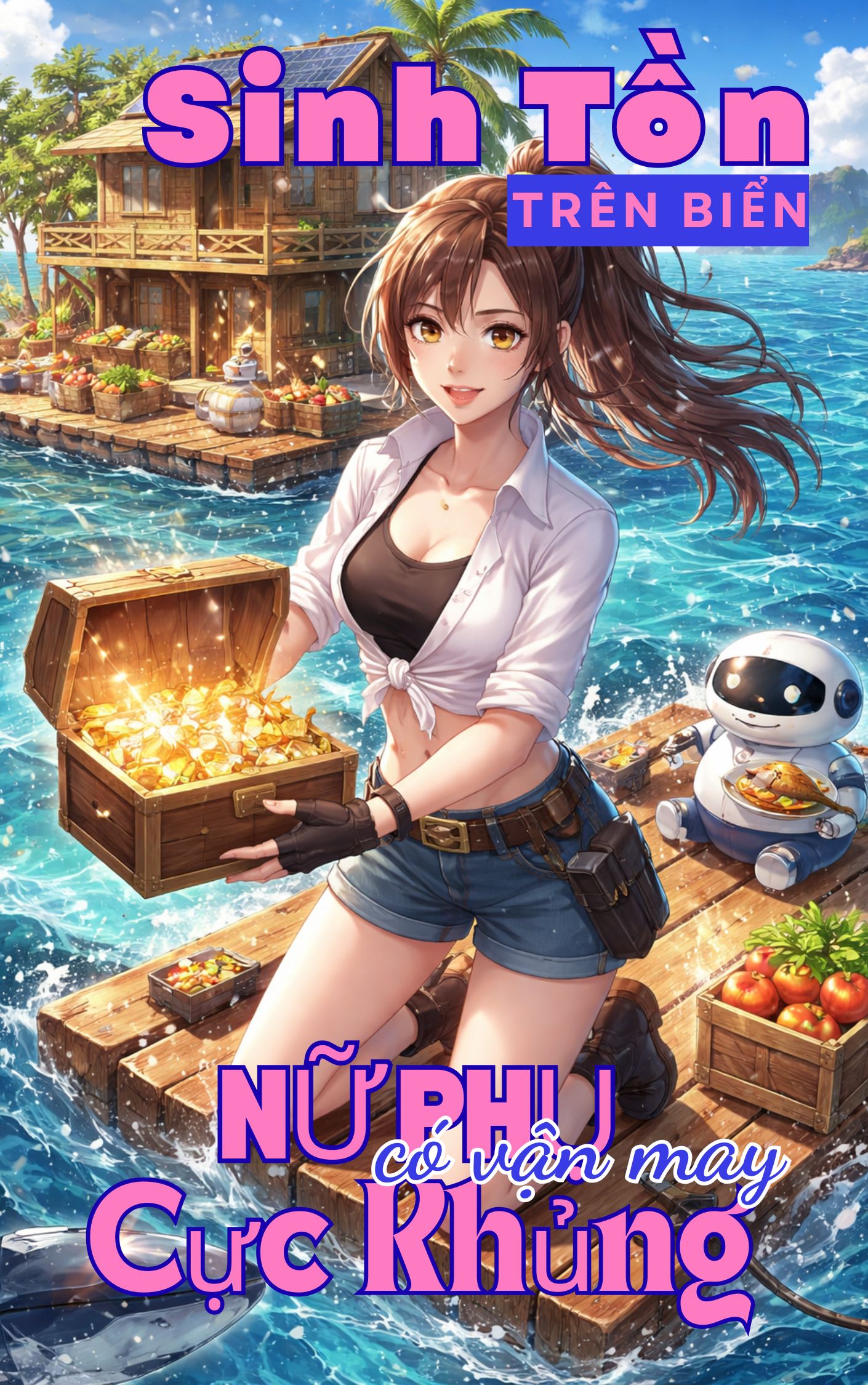 Sinh Tồn Trên Biển Nữ Phụ Có Vận May Cực Khủng